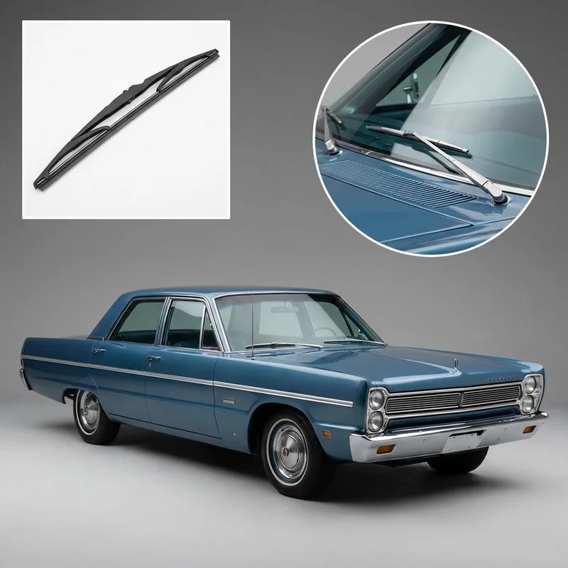 Driver Side Wiper Blade for Plymouth Fury III (1965 - 1974) - 1